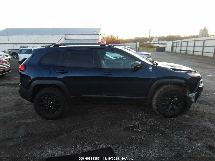 2018 Jeep Cherokee Trailhawk 4X4 VIN: 1C4PJMBX6JD563786 Lot: 40896387