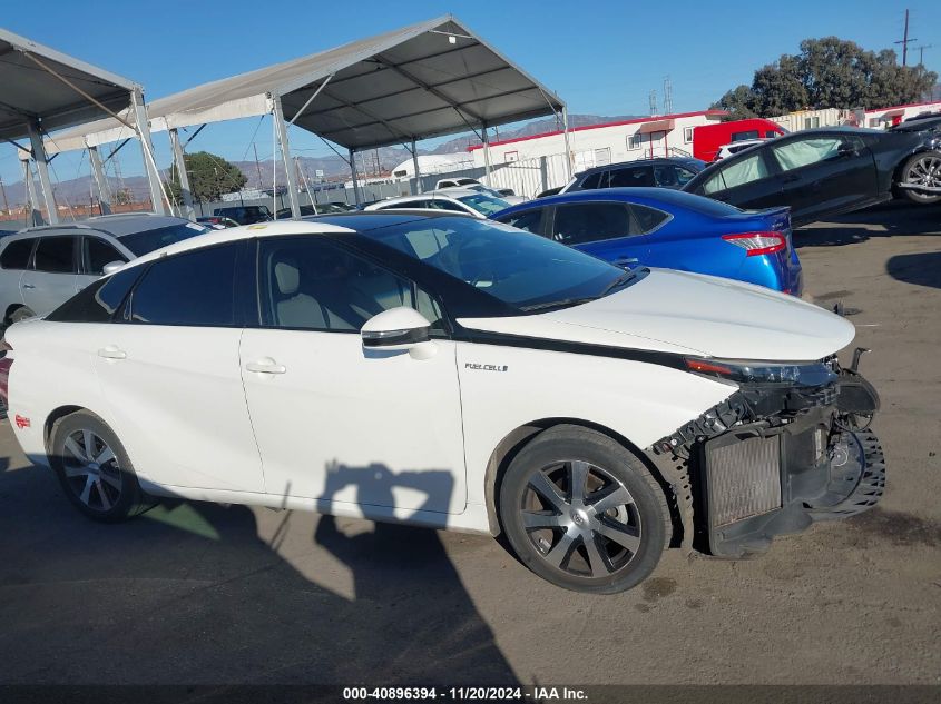 2017 Toyota Mirai VIN: JTDBVRBD1HA002702 Lot: 40896394