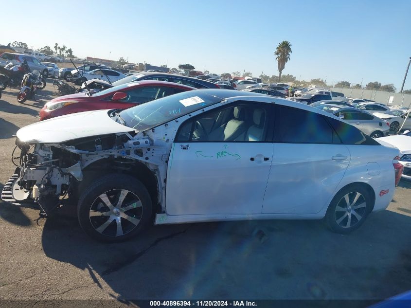 2017 Toyota Mirai VIN: JTDBVRBD1HA002702 Lot: 40896394