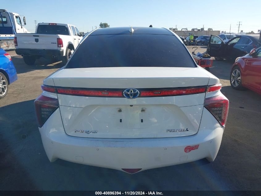 2017 Toyota Mirai VIN: JTDBVRBD1HA002702 Lot: 40896394