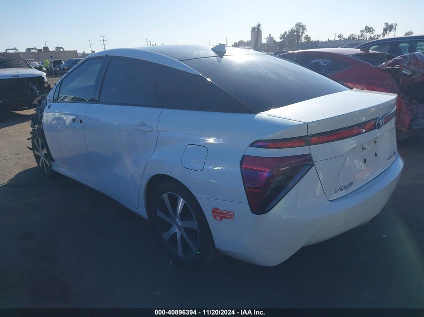 2017 TOYOTA MIRAI JTDBVRBD1HA002702