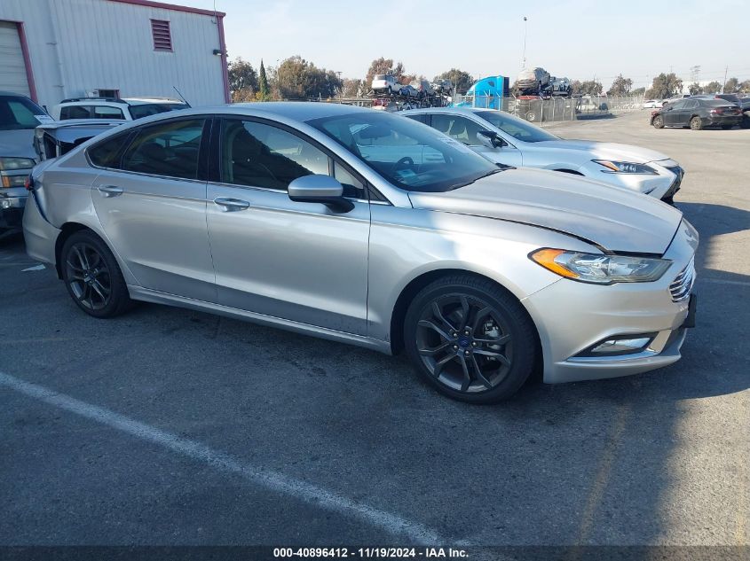 2018 Ford Fusion Se VIN: 3FA6P0HD8JR232592 Lot: 40896412