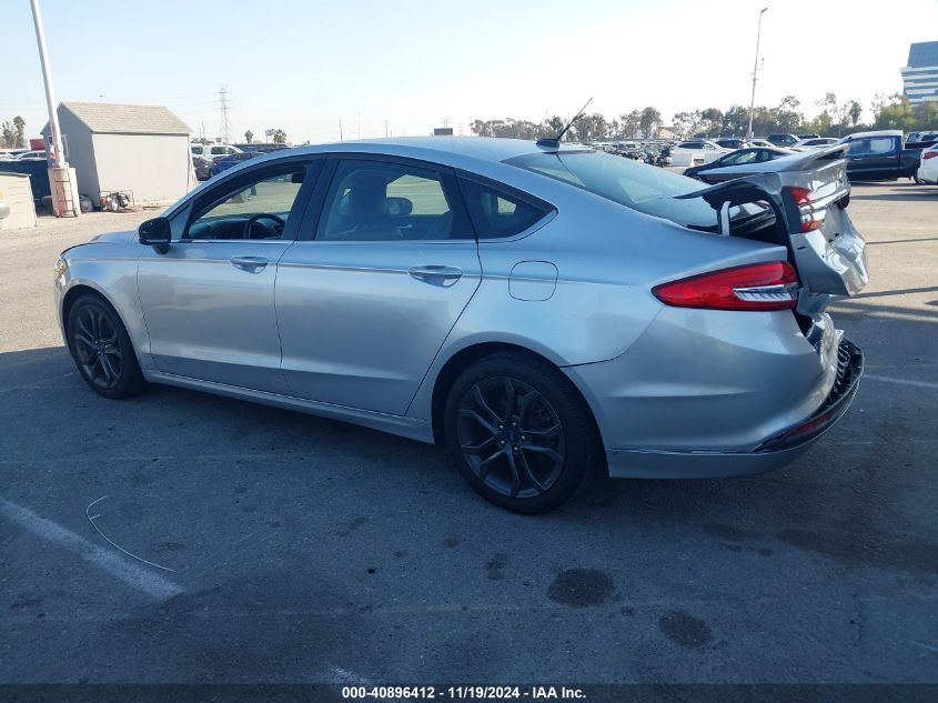 2018 Ford Fusion Se VIN: 3FA6P0HD8JR232592 Lot: 40896412