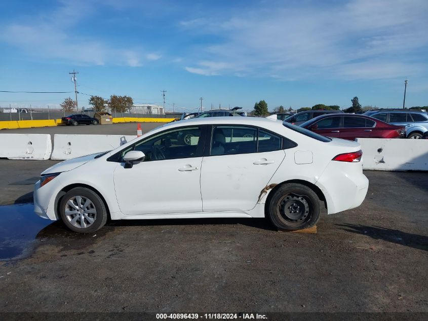 2021 Toyota Corolla Le VIN: JTDEPMAE1MJ179622 Lot: 40896439