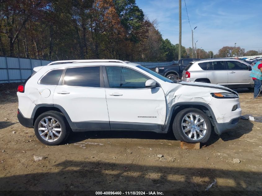 2014 Jeep Cherokee Limited VIN: 1C4PJLDS2EW194544 Lot: 40896460