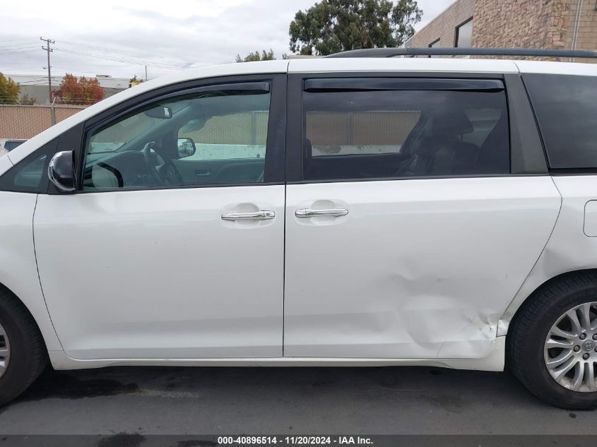 2016 Toyota Sienna Xle 8 Passenger VIN: 5TDYK3DC7GS715822 Lot: 40896514