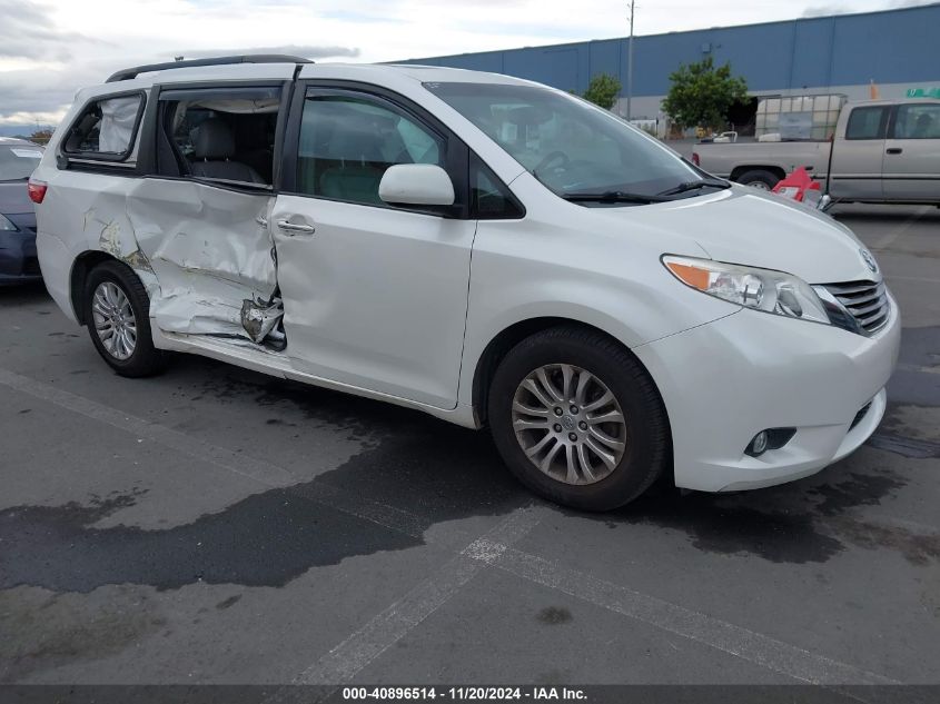 2016 Toyota Sienna Xle 8 Passenger VIN: 5TDYK3DC7GS715822 Lot: 40896514