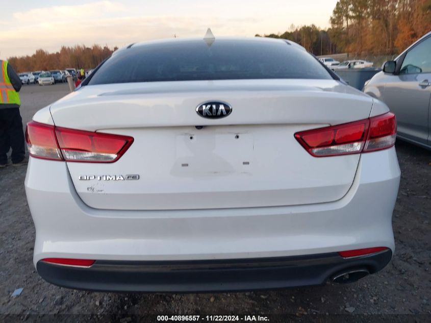 2017 Kia Optima Lx VIN: 5XXGT4L30HG168220 Lot: 40896557