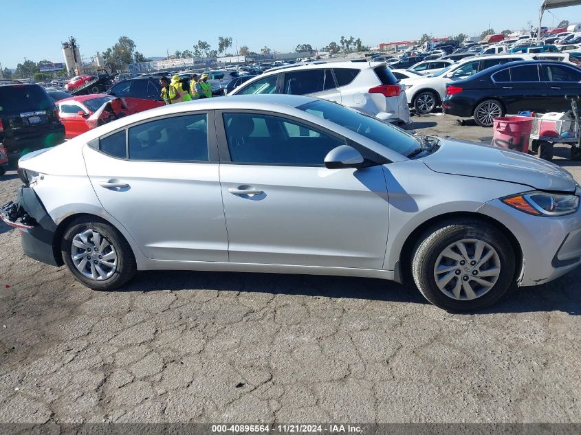 2018 Hyundai Elantra Se VIN: KMHD74LF7JU562925 Lot: 40896564