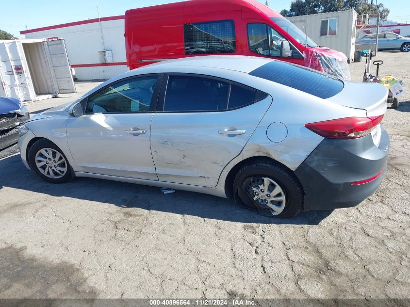 2018 Hyundai Elantra Se VIN: KMHD74LF7JU562925 Lot: 40896564