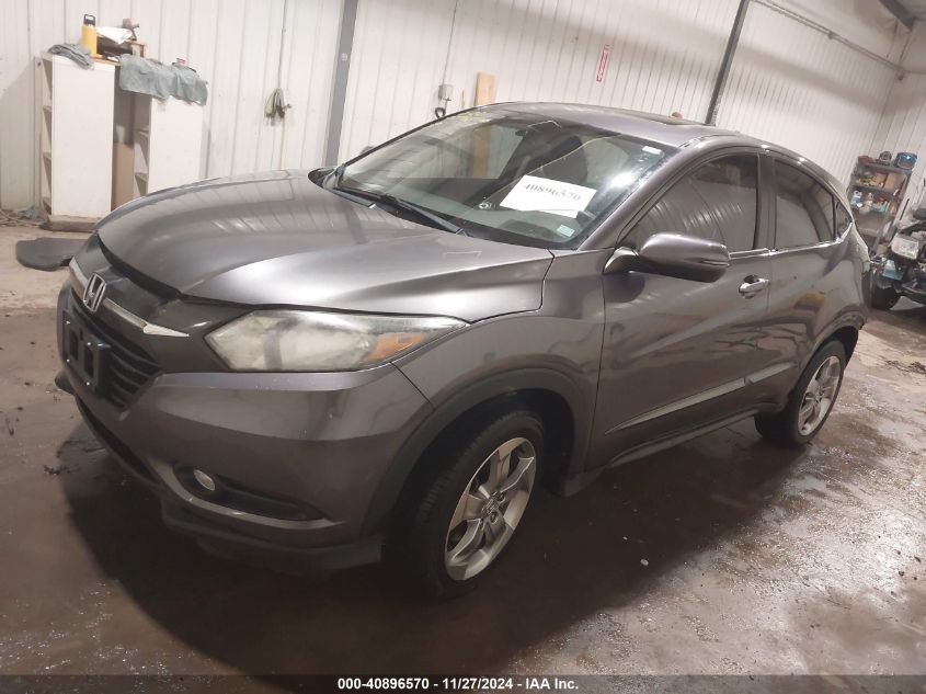 VIN 3CZRU6H5XHM726482 2017 Honda HR-V, EX no.2