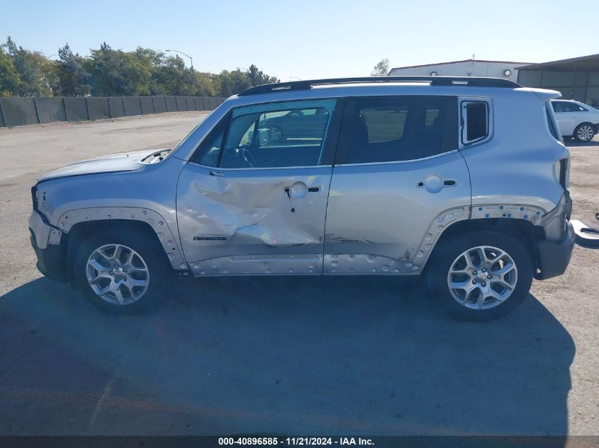 2016 Jeep Renegade Latitude VIN: ZACCJABT2GPE28907 Lot: 40896585