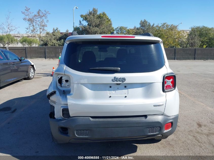 2016 Jeep Renegade Latitude VIN: ZACCJABT2GPE28907 Lot: 40896585