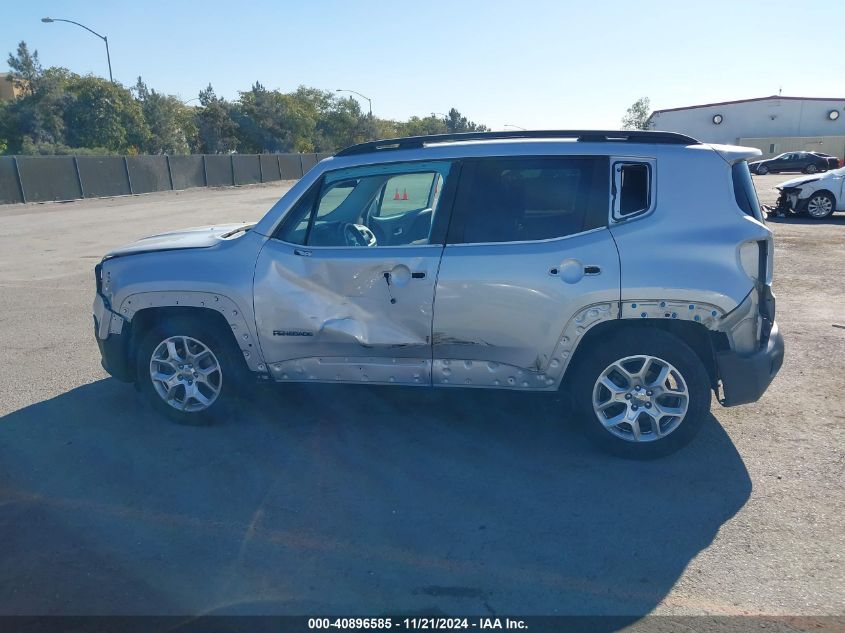 2016 Jeep Renegade Latitude VIN: ZACCJABT2GPE28907 Lot: 40896585