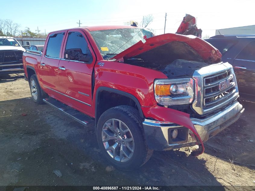 2015 GMC Sierra 1500 Slt VIN: 3GTU2VEC2FG185443 Lot: 40896587