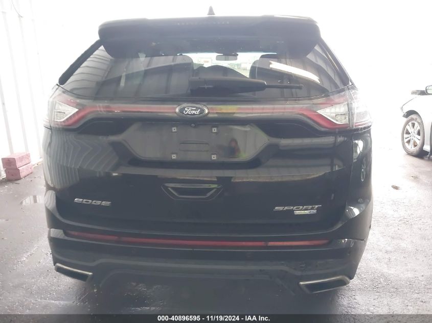 2016 Ford Edge Sport VIN: 2FMPK4AP2GBB58615 Lot: 40896595