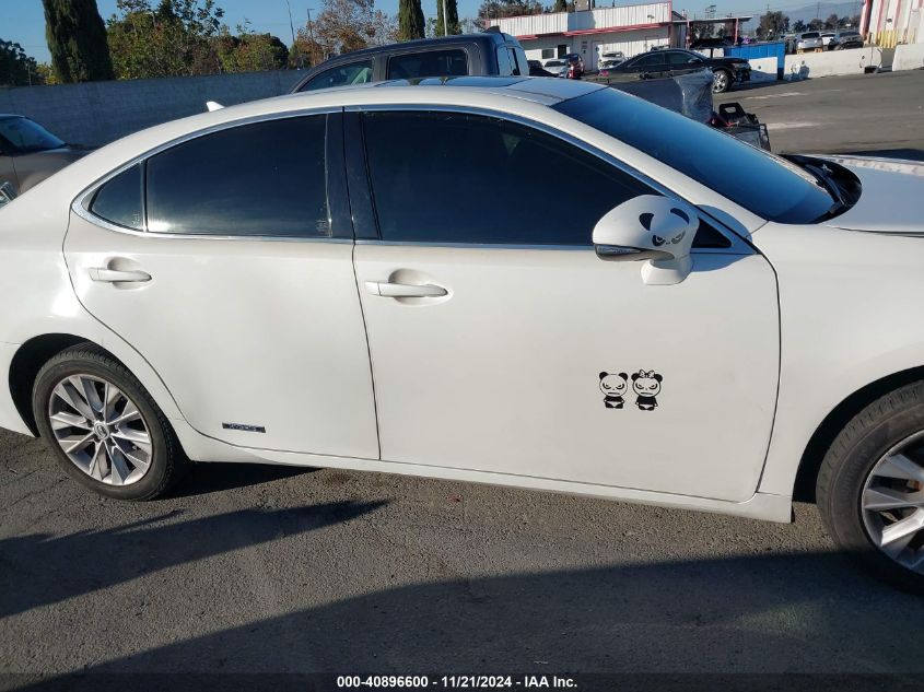 2014 Lexus Es 300H VIN: JTHBW1GG6E2062304 Lot: 40896600