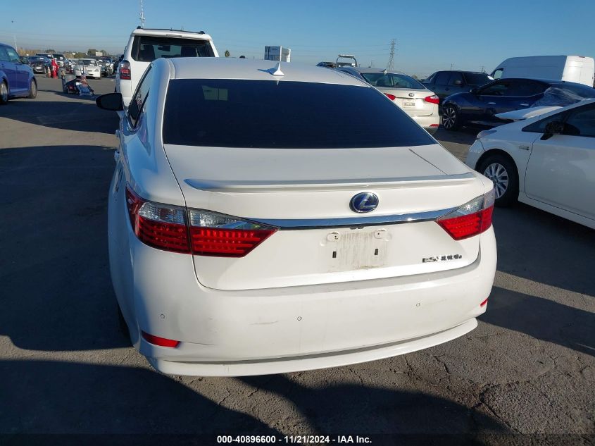 2014 Lexus Es 300H VIN: JTHBW1GG6E2062304 Lot: 40896600