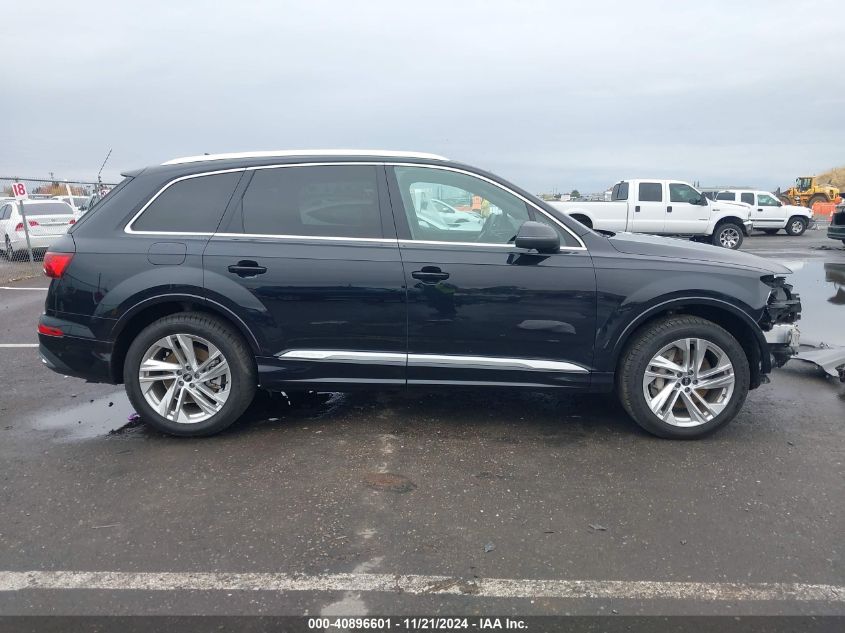 2021 Audi Q7 Premium 45 Tfsi Quattro Tiptronic VIN: WA1AJAF72MD018990 Lot: 40896601