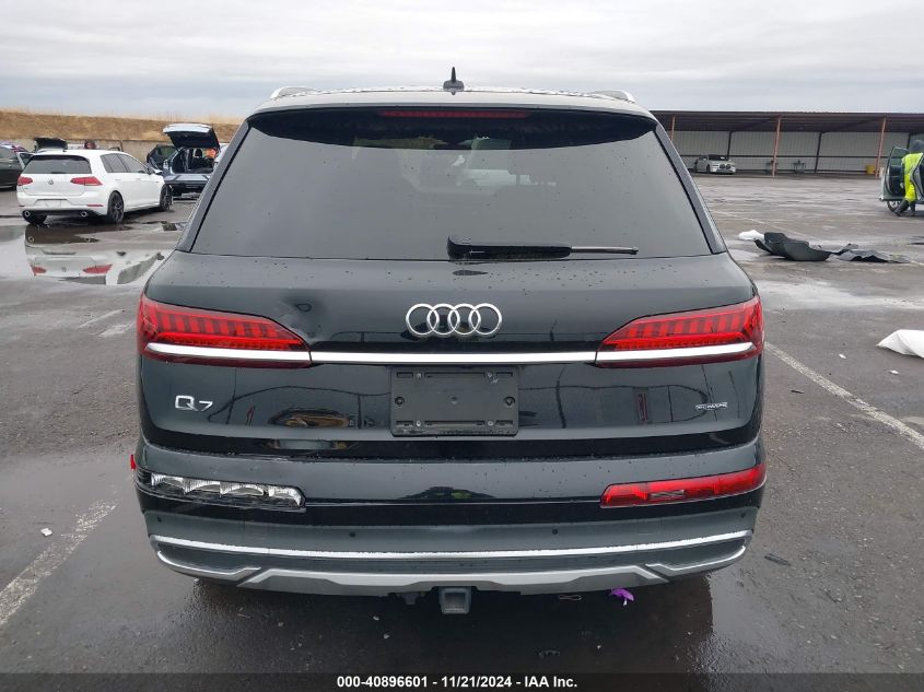 2021 Audi Q7 Premium 45 Tfsi Quattro Tiptronic VIN: WA1AJAF72MD018990 Lot: 40896601