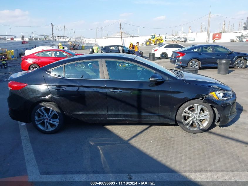 2017 Hyundai Elantra Limited VIN: KMHD84LF0HU203584 Lot: 40896603