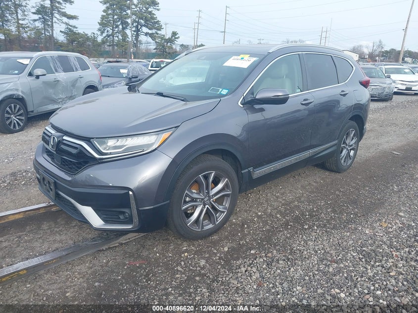 Vin: 2hkrw2h99mh622142, lot: 41386312, honda cr-v awd touring 20212