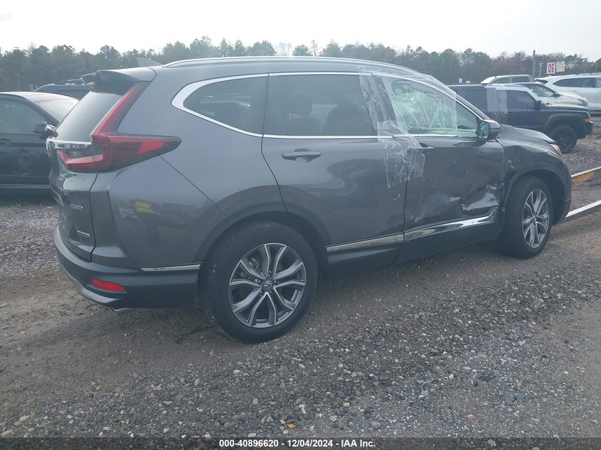 Vin: 2hkrw2h99mh622142, lot: 41386312, honda cr-v awd touring 20214