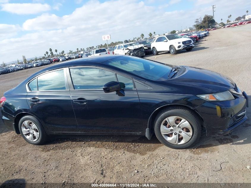 2015 Honda Civic Lx VIN: 19XFB2F59FE206758 Lot: 40896664