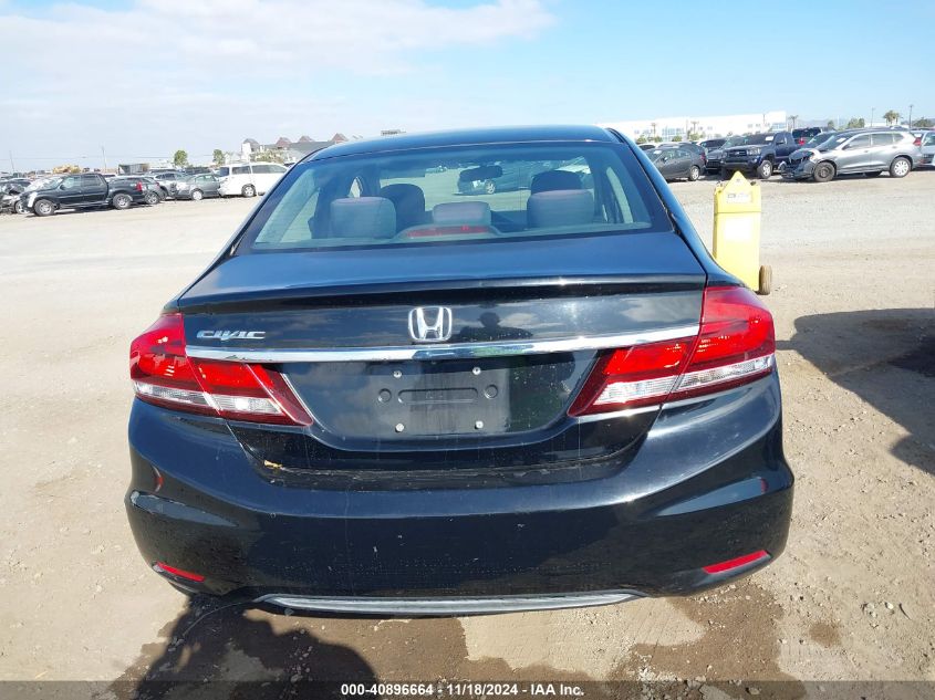 2015 Honda Civic Lx VIN: 19XFB2F59FE206758 Lot: 40896664