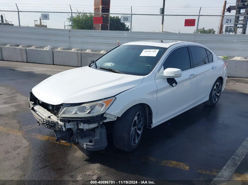 VIN 1HGCR2F82GA043577 2016 Honda Accord, Ex-L no.2