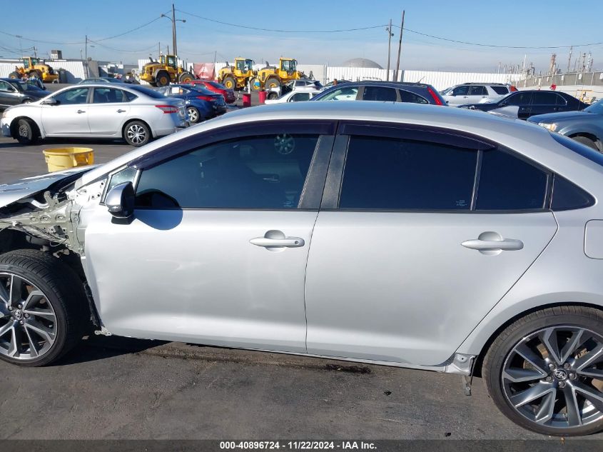 2021 Toyota Corolla Se VIN: 5YFS4MCE8MP076749 Lot: 40896724