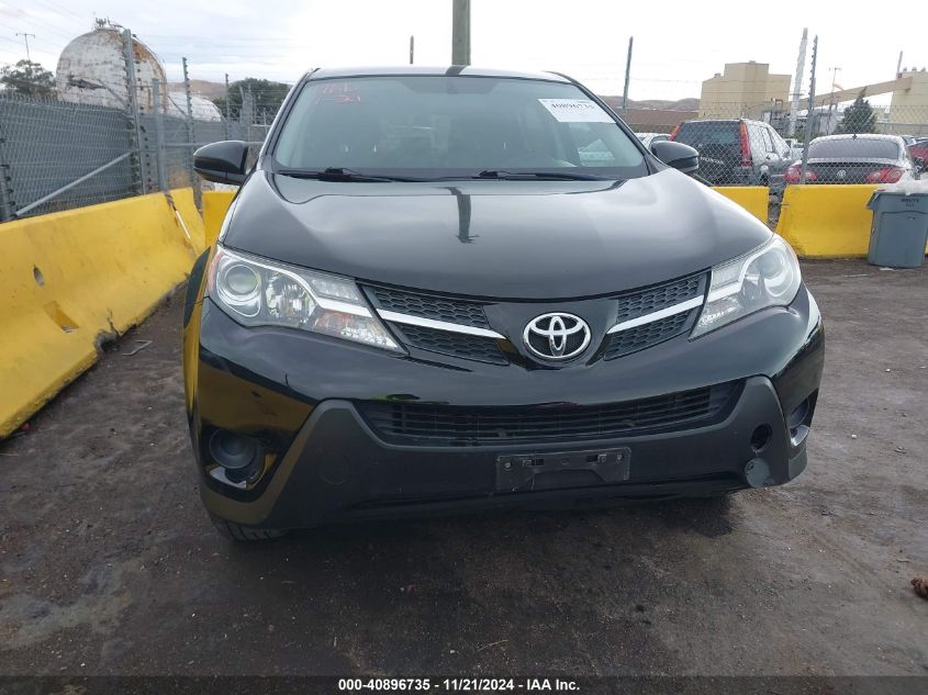 2015 Toyota Rav4 Le VIN: 2T3ZFREV4FW145500 Lot: 40896735