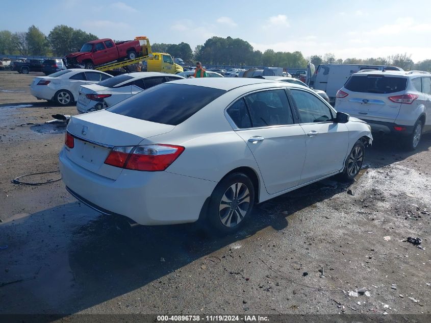 VIN 1HGCR2F35DA054833 2013 Honda Accord, LX no.4