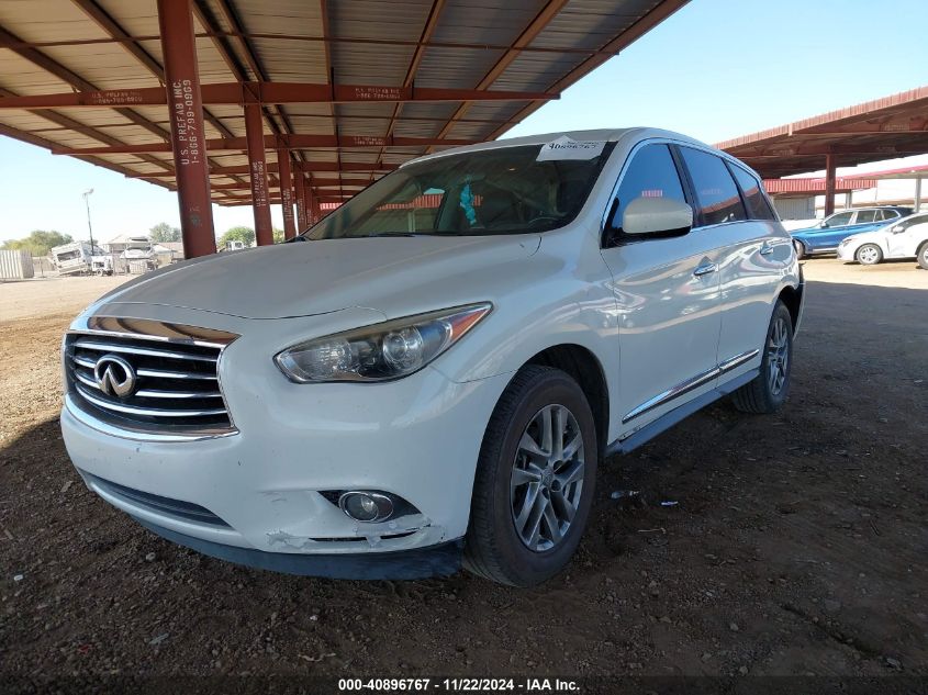 2013 Infiniti Jx35 VIN: 5N1AL0MM8DC335225 Lot: 40896767