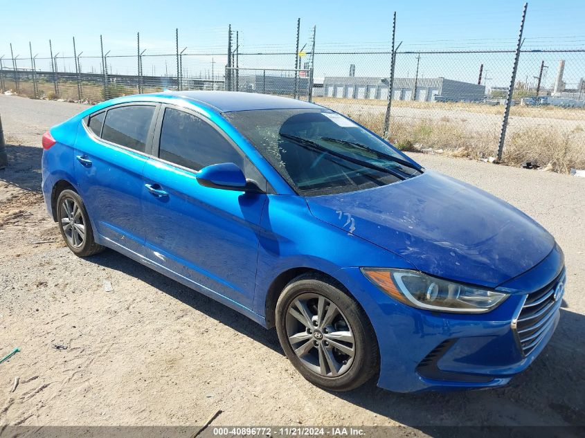 2018 HYUNDAI ELANTRA SEL - 5NPD84LF3JH221193