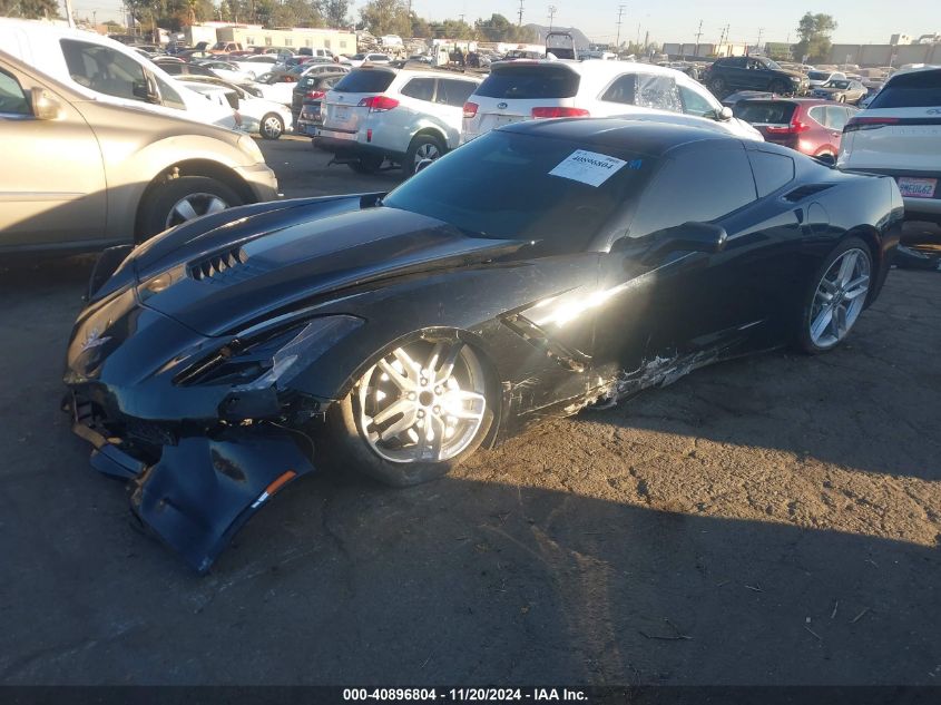 VIN 1G1YB2D70K5121903 2019 CHEVROLET CORVETTE no.2