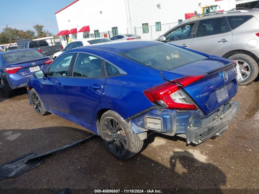 VIN 2HGFC2F82MH518608 2021 Honda Civic, Sport no.3