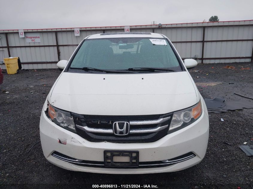 2014 Honda Odyssey Ex-L VIN: 5FNRL5H67EB096688 Lot: 40896813