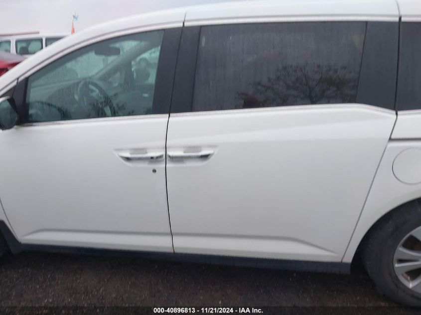 2014 Honda Odyssey Ex-L VIN: 5FNRL5H67EB096688 Lot: 40896813