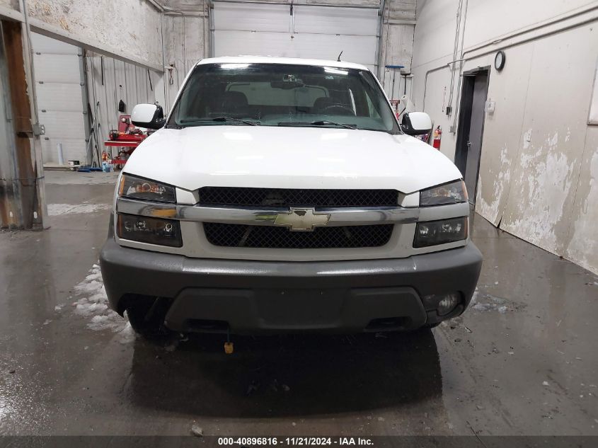 2002 Chevrolet Avalanche 1500 VIN: 3GNEK13T92G270281 Lot: 40896816