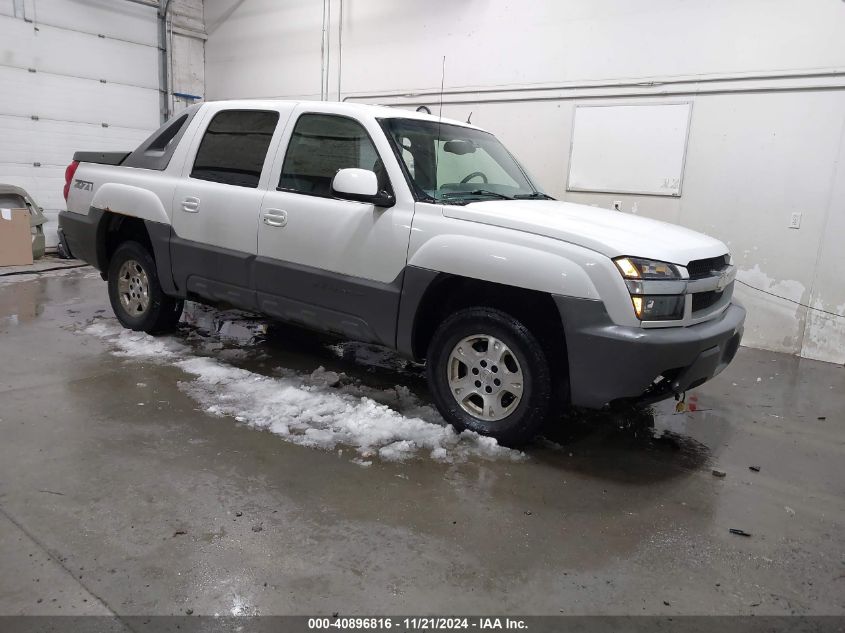 2002 Chevrolet Avalanche 1500 VIN: 3GNEK13T92G270281 Lot: 40896816