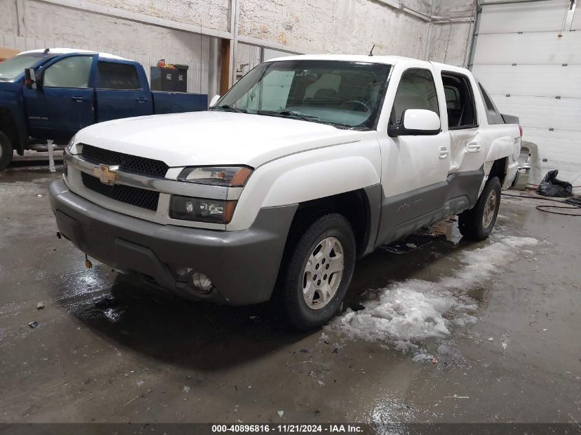 2002 Chevrolet Avalanche 1500 VIN: 3GNEK13T92G270281 Lot: 40896816