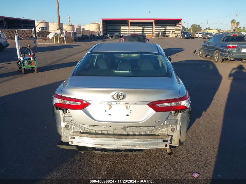 2018 Toyota Camry Le VIN: 4T1B11HK2JU555068 Lot: 40896824