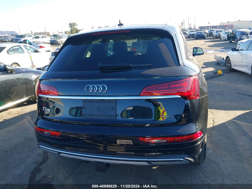 2023 Audi Q5 Premium Plus 40 Tfsi Quattro S Tronic VIN: WA1BBAFY6P2122246 Lot: 40896829