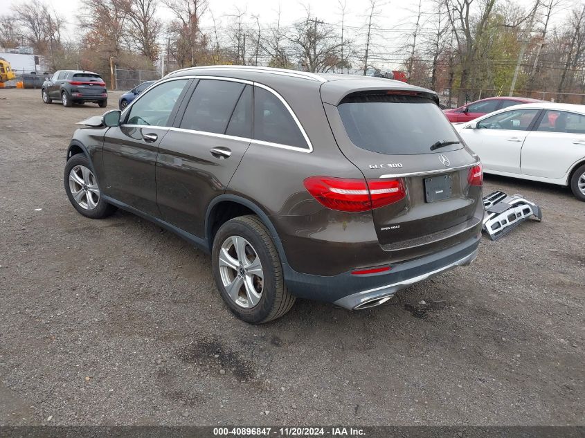 2018 MERCEDES-BENZ GLC 300 4MATIC - WDC0G4KB3JV023482