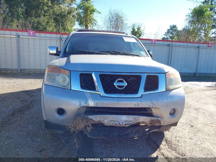 2011 Nissan Armada Sl VIN: 5N1BA0ND3BN603124 Lot: 40896865