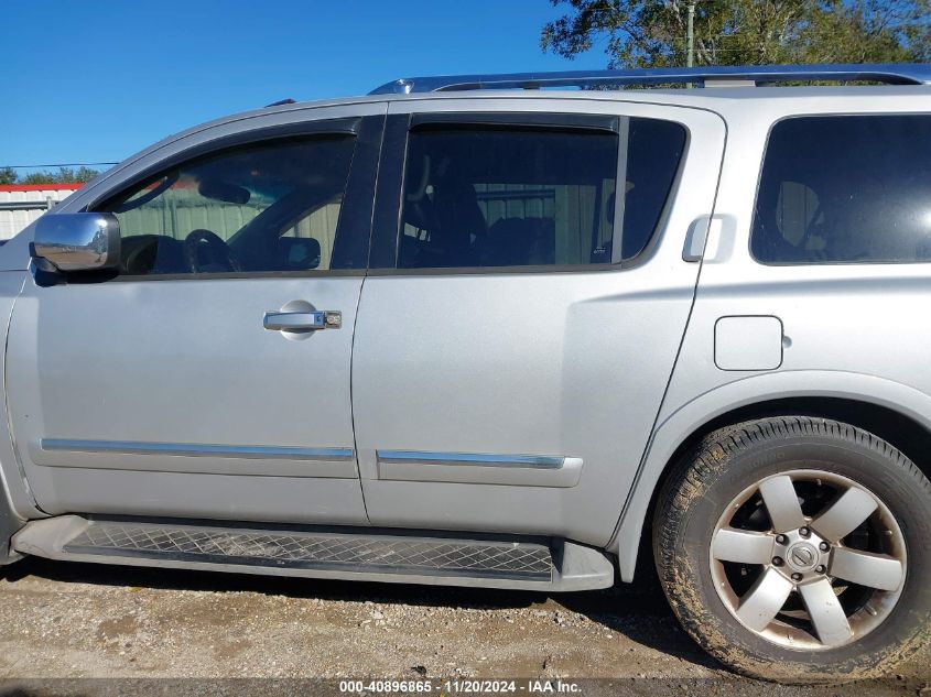 2011 Nissan Armada Sl VIN: 5N1BA0ND3BN603124 Lot: 40896865