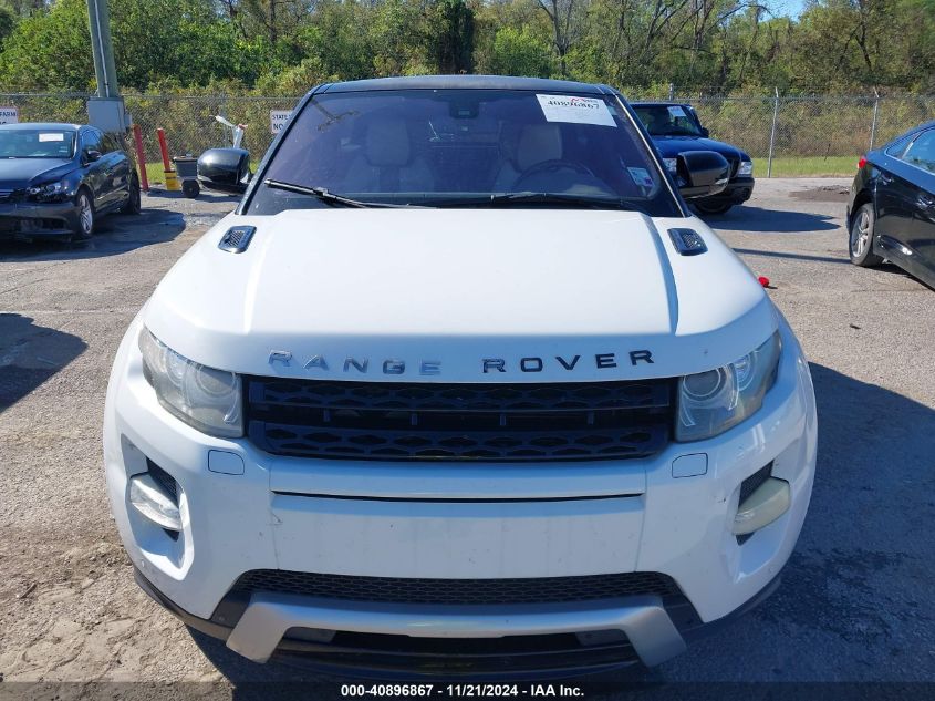 2012 Land Rover Range Rover Evoque Pure Plus VIN: SALVT1BG5CH643939 Lot: 40896867