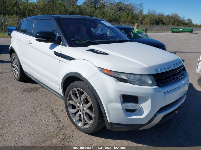 2012 Land Rover Range Rover Evoque Pure Plus VIN: SALVT1BG5CH643939 Lot: 40896867