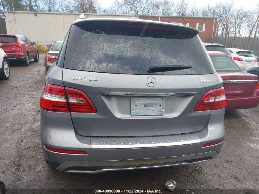 2014 Mercedes-Benz Ml 350 4Matic VIN: 4JGDA5HB4EA272565 Lot: 40896900